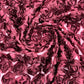 3D Roses On A Mesh 54" Wide| New Creations Fabric & Foam Inc.