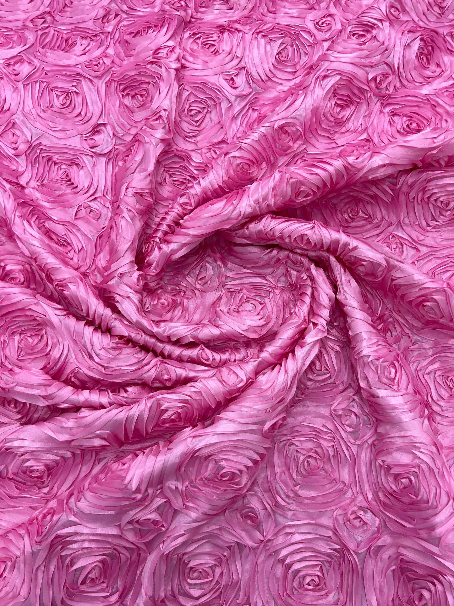 Rosette 3D Satin 54" Wide | New Creation Fabric & Foam Inc.