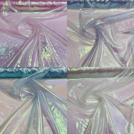 IRIDESCENT ORGANZA (sold by the yard) - New Creations Fabric & Foam Inc