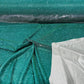 Jade 58/60" Wide Full Glitter Covered Shimmer Fabric By The Yard - New Creations Fabric & Foam Inc