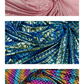 MERMAID FISH FOIL SPANDEX FABRIC (by the yard) - New Creations Fabric & Foam Inc