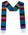 New Creations Fabric & Foam Inc, 5" Wide by 76" Long Authentic Mexican Serape Graduation Stole Sash - New Creations Fabric & Foam Inc