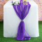 New Creations Fabric & Foam Inc, Chiffon Table Runner 14" by 120" Extra Long, Wedding Runners, Holiday Table Runners, Long Table Runners - New Creations Fabric & Foam Inc