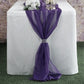 New Creations Fabric & Foam Inc, Chiffon Table Runner 18" Wide by 180" Wide Extra Long, Wedding Runners, Holiday Table Runners, - New Creations Fabric & Foam Inc