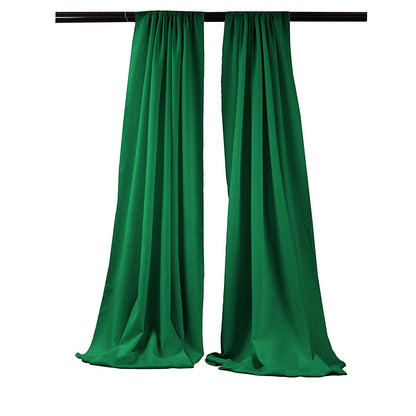 Polyester Poplin Backdrop Drape Curtain Panel / Curtain Room Divider - 2 Panels - New Creations Fabric & Foam Inc
