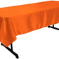 RECTANGULAR BRIDAL SATIN TABLECLOTH (58" x 144" inch) - New Creations Fabric & Foam Inc