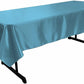 RECTANGULAR BRIDAL SATIN TABLECLOTH (58" x 144" inch) - New Creations Fabric & Foam Inc