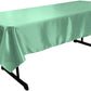 RECTANGULAR BRIDAL SATIN TABLECLOTH (58" x 144" inch) - New Creations Fabric & Foam Inc