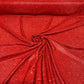Red 58/60" Wide Full Glitter Covered Shimmer Fabric By The Yard - New Creations Fabric & Foam Inc