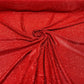Red 58/60" Wide Full Glitter Covered Shimmer Fabric By The Yard - New Creations Fabric & Foam Inc