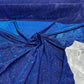 Royal Blue 58/60" Wide Full Glitter Covered Shimmer Fabric By The Yard - New Creations Fabric & Foam Inc