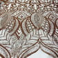 Royalty Sequin Damask Fabric 54” Wide| New Creations Fabric & Foam Inc. - New Creations Fabric & Foam Inc