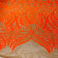 Royalty Sequin Damask Fabric 54” Wide| New Creations Fabric & Foam Inc. - New Creations Fabric & Foam Inc