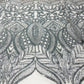 Royalty Sequin Damask Fabric 54” Wide| New Creations Fabric & Foam Inc. - New Creations Fabric & Foam Inc