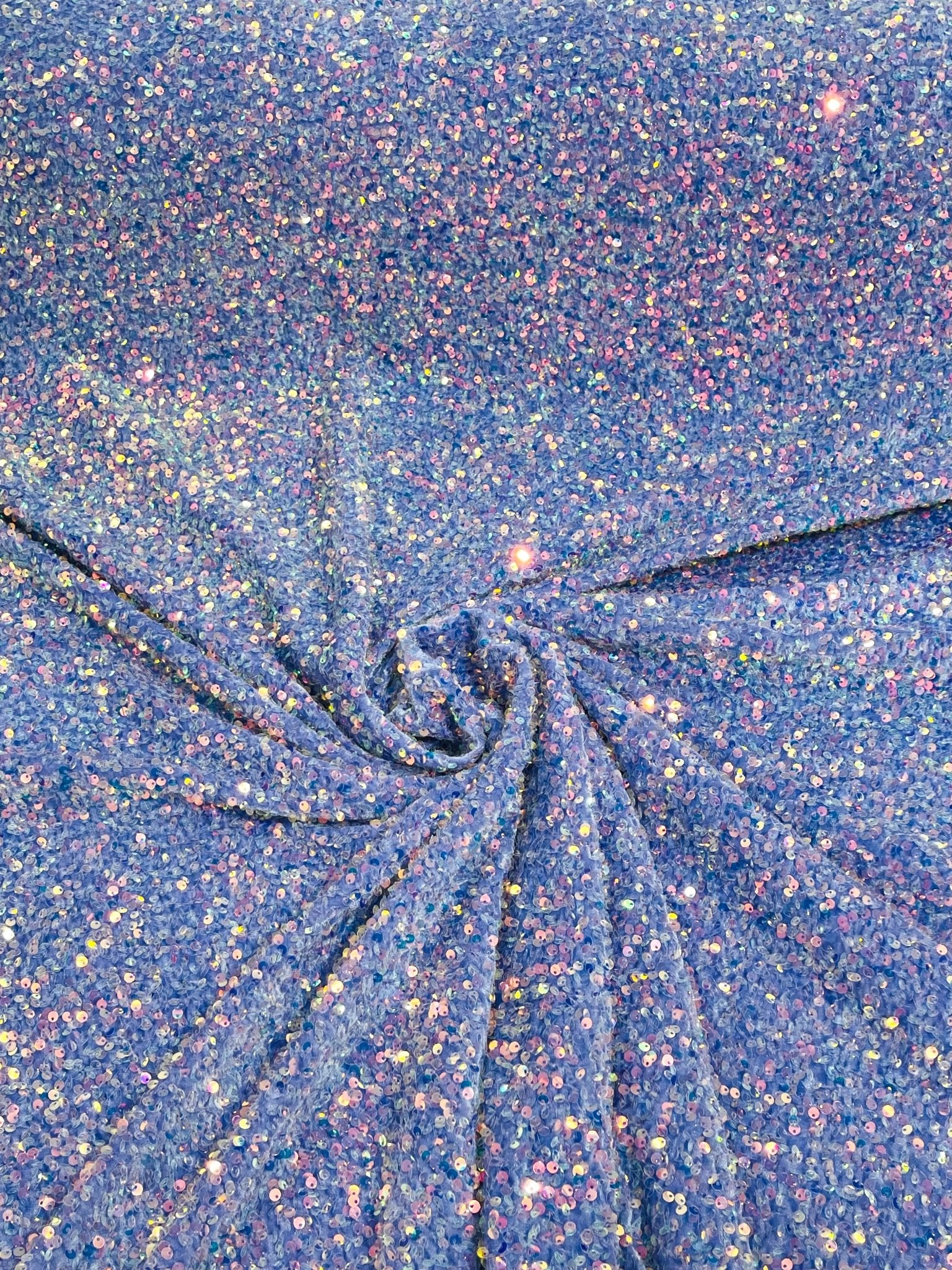 Sequin Velvet Stretch Fabric| New Creations Fabric & Foam Inc. - New Creations Fabric & Foam Inc