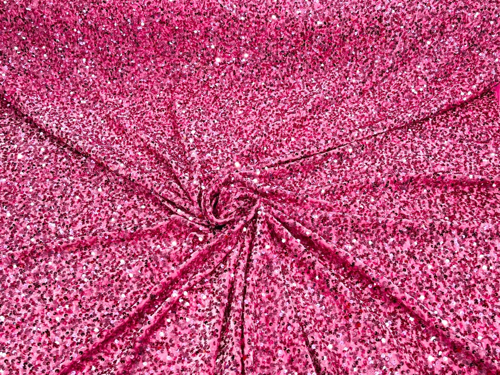 Sequin Velvet Stretch Fabric| New Creations Fabric & Foam Inc. - New Creations Fabric & Foam Inc