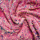 Sequin Velvet Stretch Fabric| New Creations Fabric & Foam Inc. - New Creations Fabric & Foam Inc