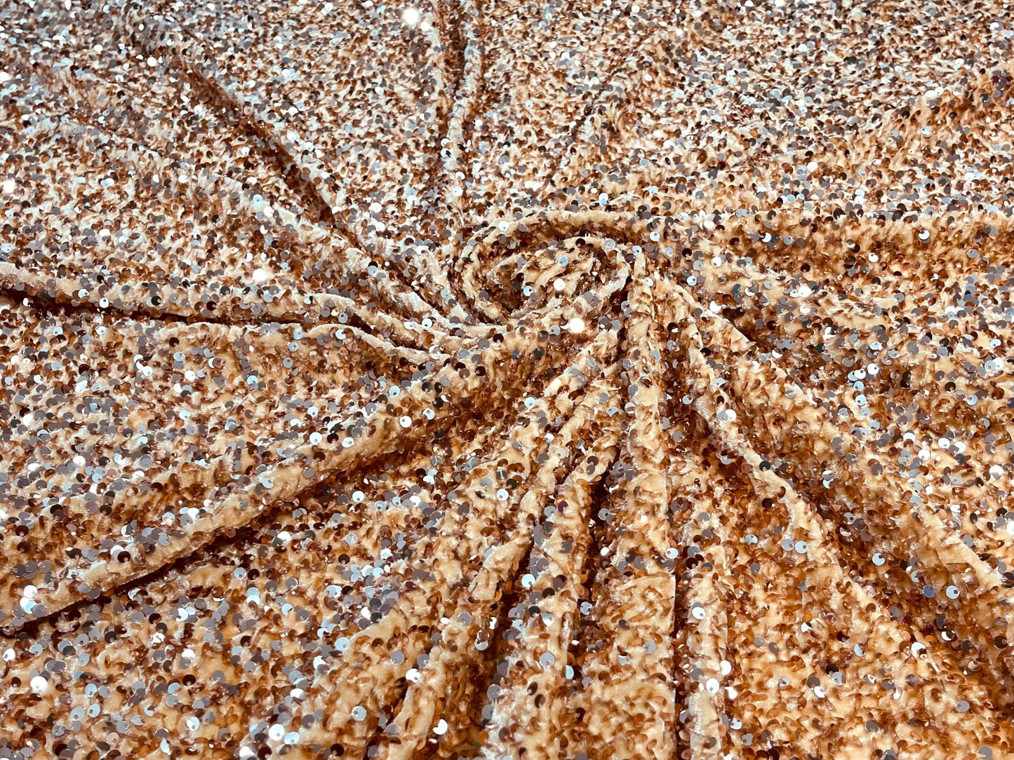 Sequin Velvet Stretch Fabric| New Creations Fabric & Foam Inc. - New Creations Fabric & Foam Inc