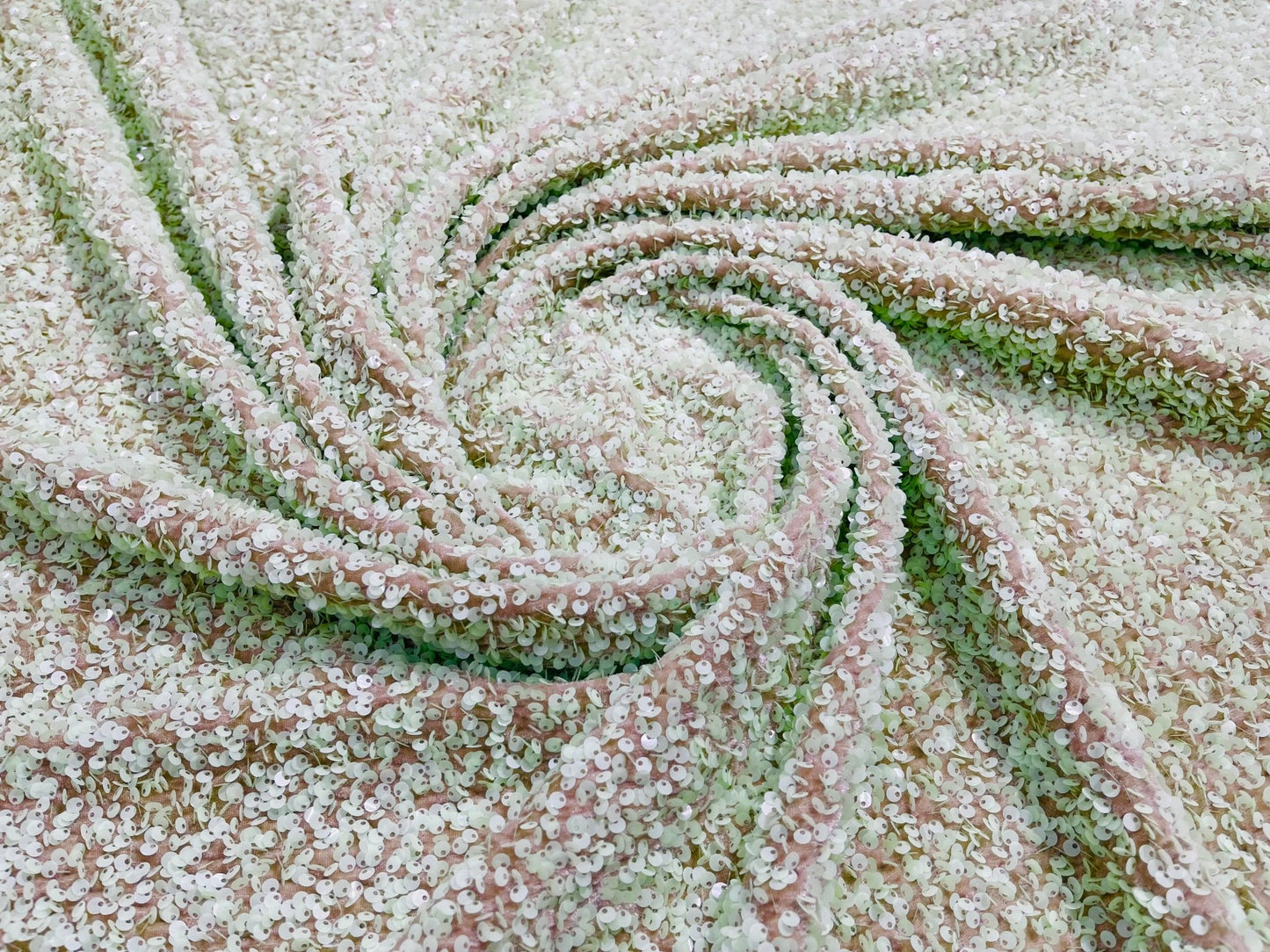 Sequin Velvet Stretch Fabric| New Creations Fabric & Foam Inc. - New Creations Fabric & Foam Inc