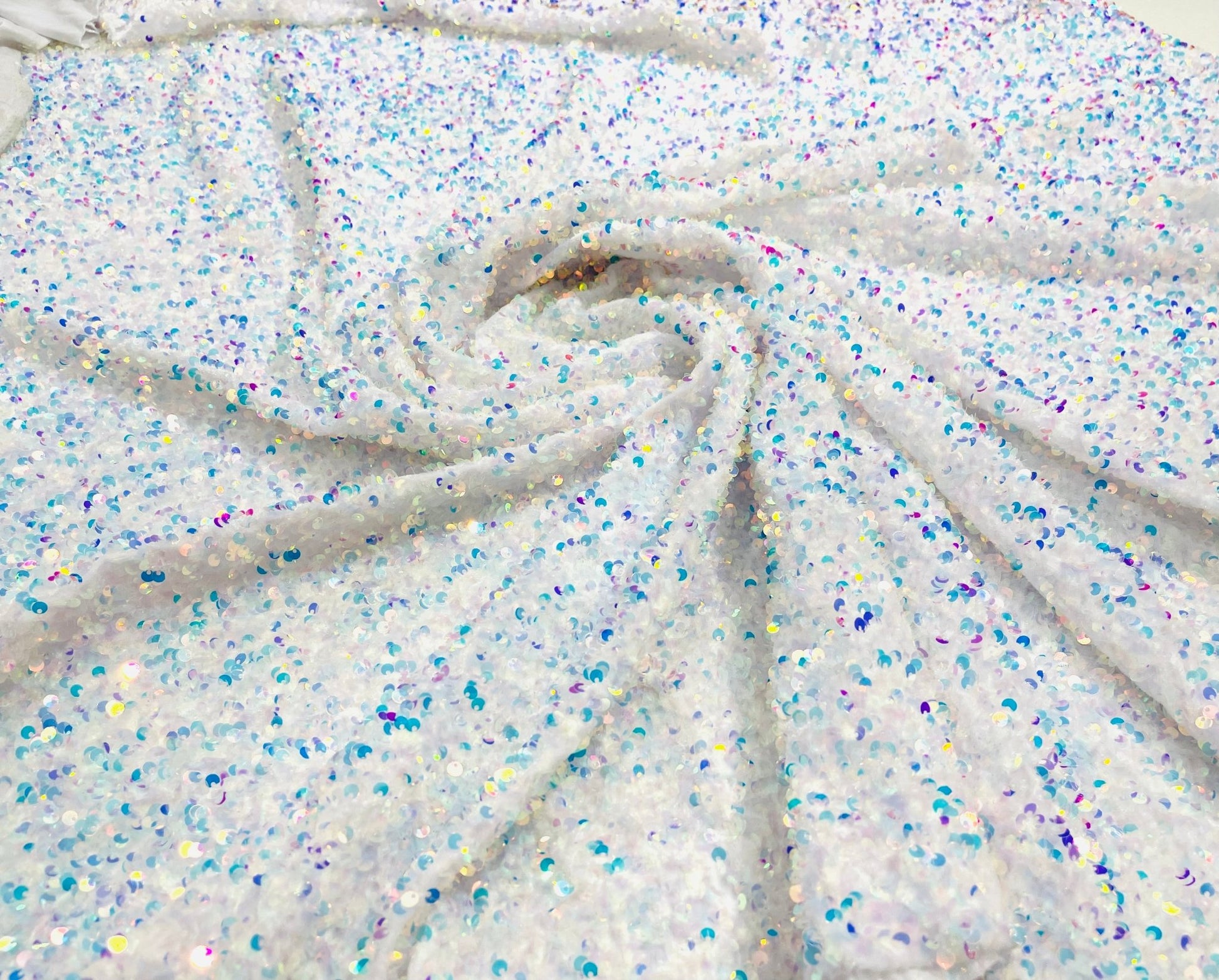 Sequin Velvet Stretch Fabric| New Creations Fabric & Foam Inc. - New Creations Fabric & Foam Inc