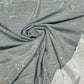 Silver 58/60" Wide Full Glitter Covered Shimmer Fabric By The Yard - New Creations Fabric & Foam Inc
