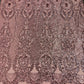 Small Damask Pattern Sequin Fabric 54” Wide| New Creations Fabric & Foam Inc. - New Creations Fabric & Foam Inc