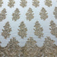 Valentina Floral embroider with sequins on a corded mesh lace fabric - sold by the yard. - New Creations Fabric & Foam Inc